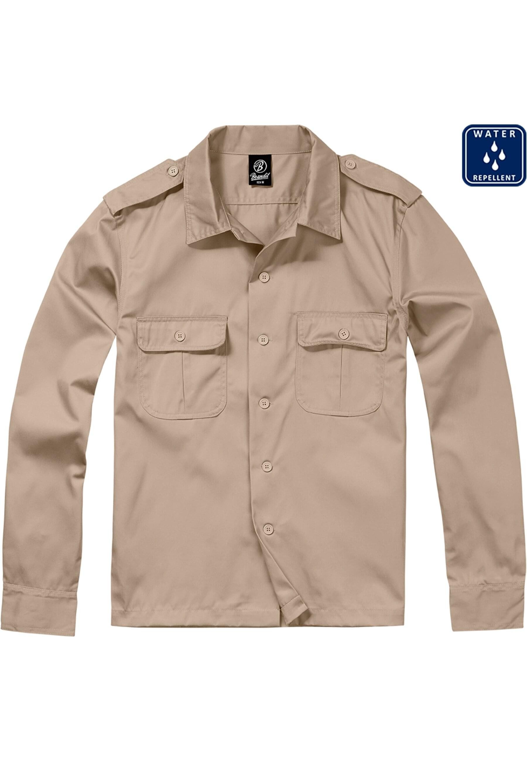 Brandit Langarmhemd Brandit Herren US Shirt günstig online kaufen
