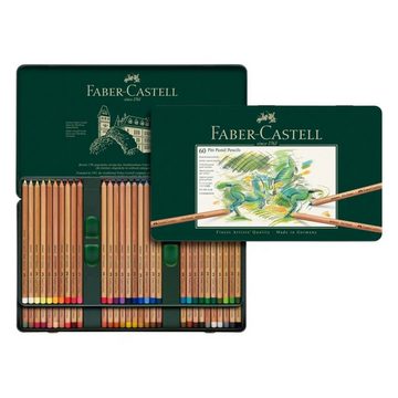 Faber-Castell Künstlerstift Faber-Castell Pitt Pastel Farbstift - 60er Metalletui