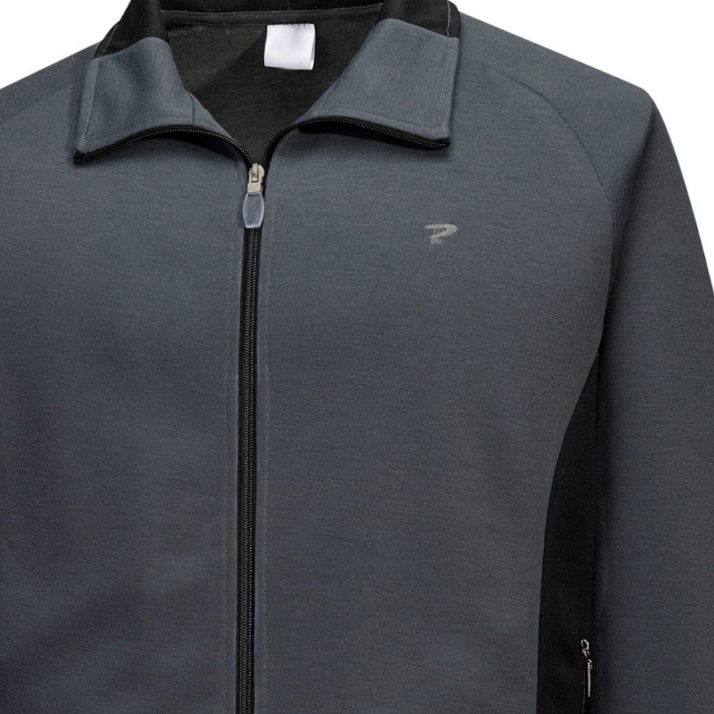 Herbold Sportswear Trainingsanzug Herren Freizeitanzug Hausanzug (2-tlg), mit Reißverschlussjacke und Biesenhose – Bild 5 von 5