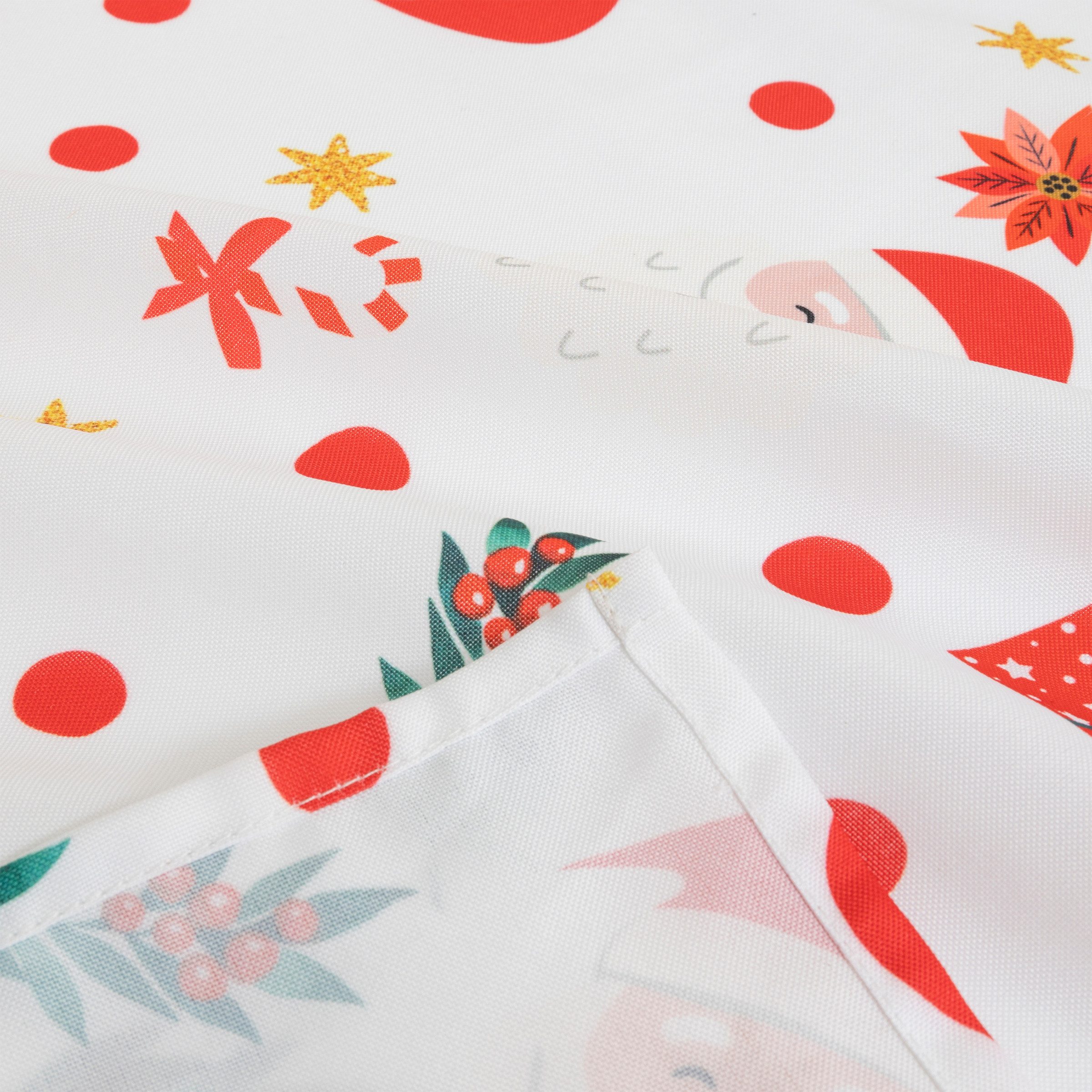 Atmosphera Créateur d'intérieur Tischdecke Fleckabweisende Tischdecke mit Weihnachtsmotiv (Tischdecken 1-tlg)