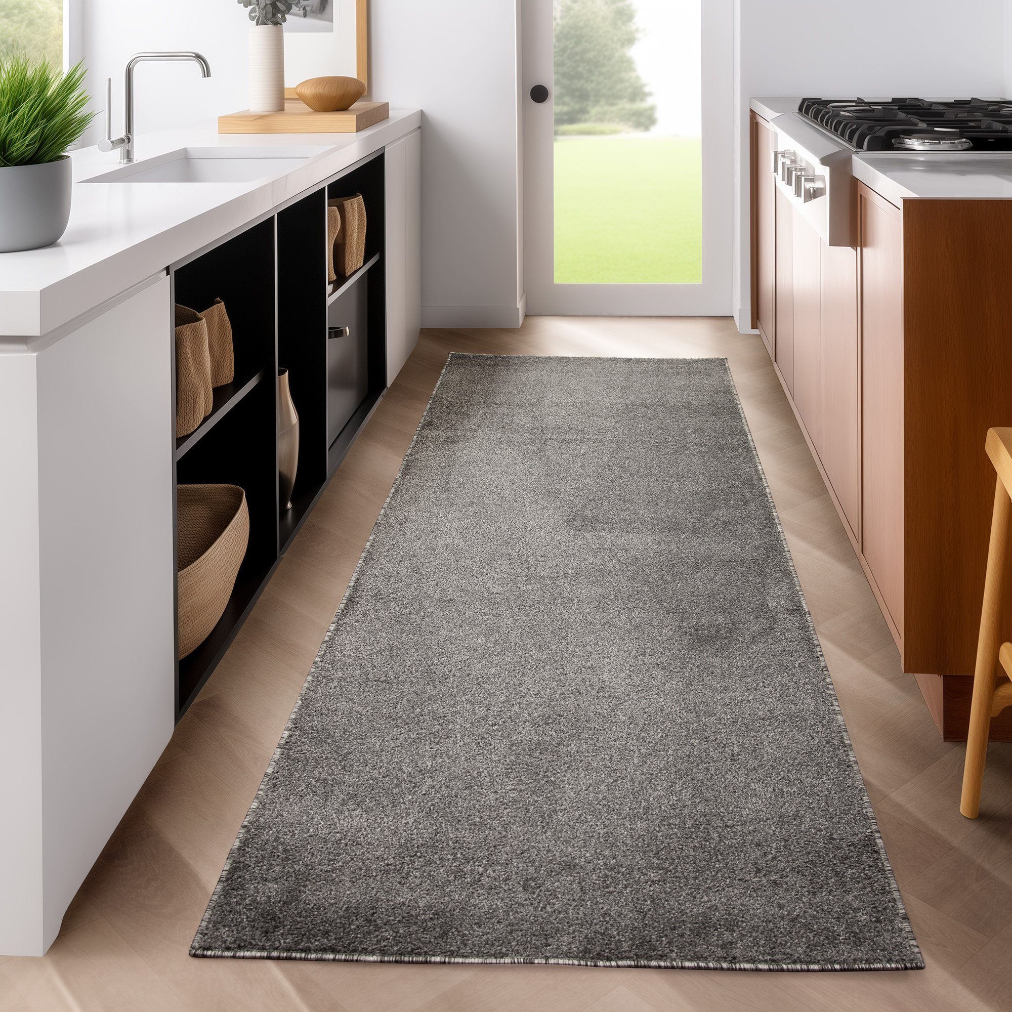 SIMPEX24 Teppich Unicolor - Einfarbig, Läufer, günstig online kaufen