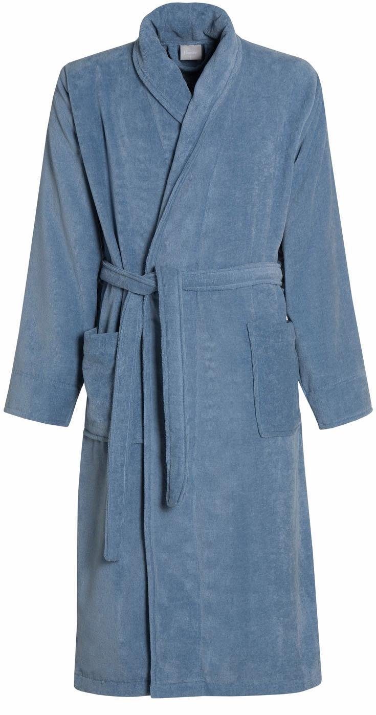 Seahorse Bademantel Seahorse Pure Unisex, Langform, Velours, Schalkragen, G günstig online kaufen