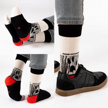 BIGGDESIGN Socken Biggdesign Dogs Pawformance Herrensocken Set (1-Paar)