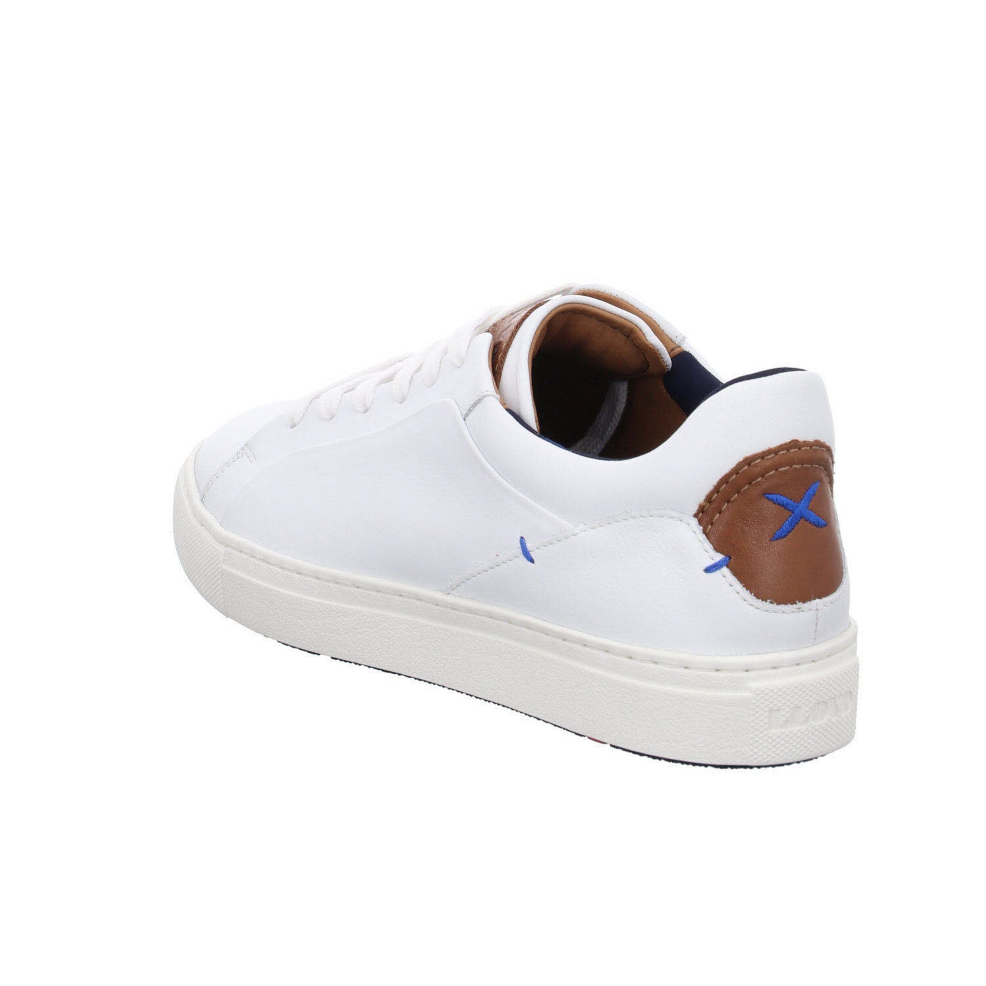 1 WHITE/WHISKY Schnürhalbschuhe Majuro - Lloyd Halbschuh Schnürschuh Herren Glattleder