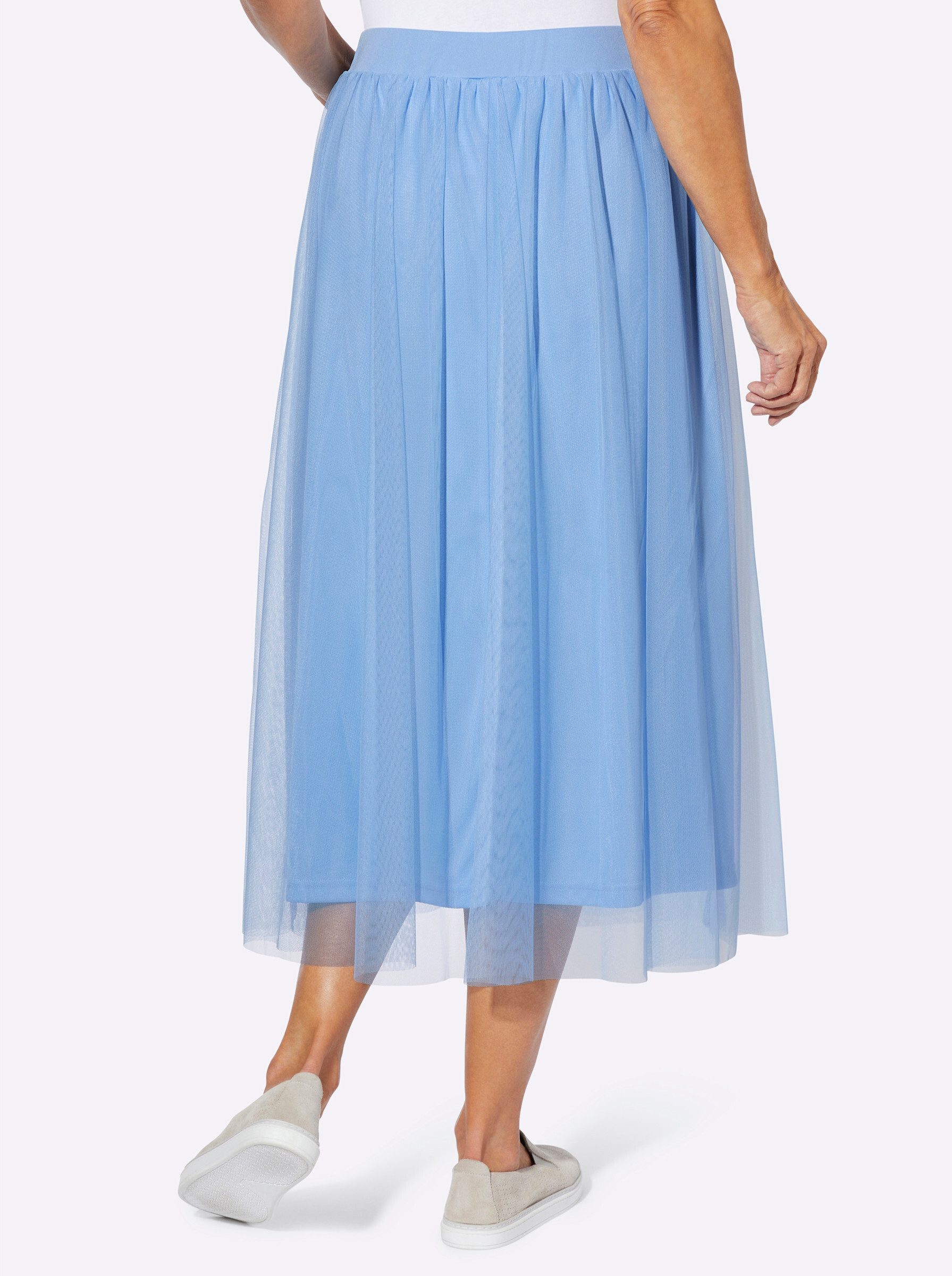 Sieh an! A-Linien-Rock Plisseerock . günstig online kaufen