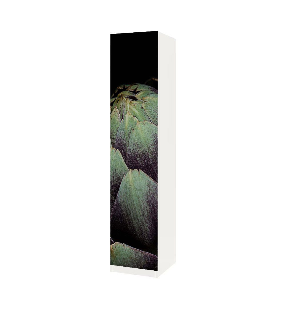 MyMaxxi Möbelfolie Schrankaufkleber Pax Lebensmittel Artischocke Möbelfolie Folie, (Artischocke, 1St.}, Ein Aufkleber je Schranktür), Selbstklebend