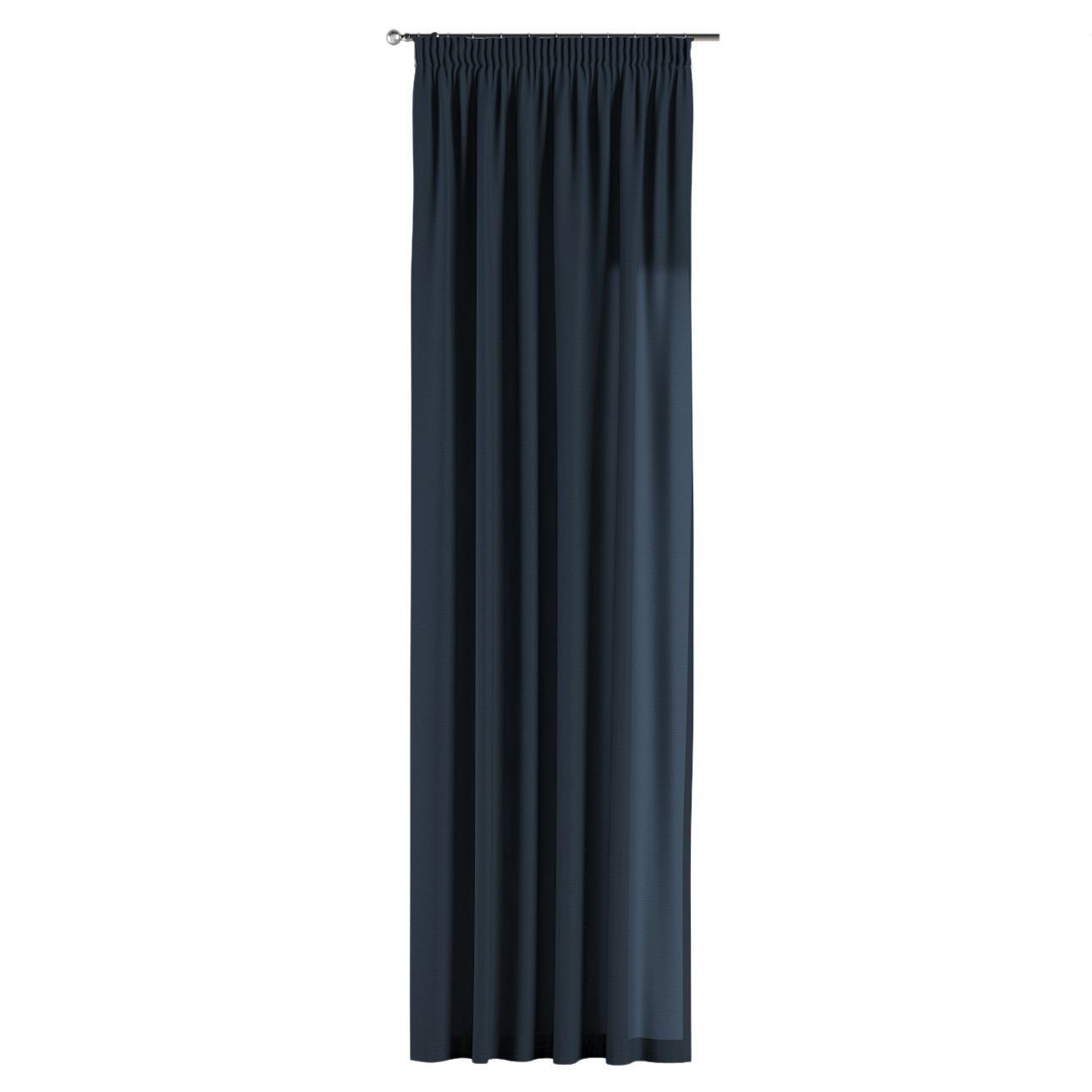 marinenblau mit Dekoria Kräuselband Vorhang Vorhang cm, x 130 Quadro, 100