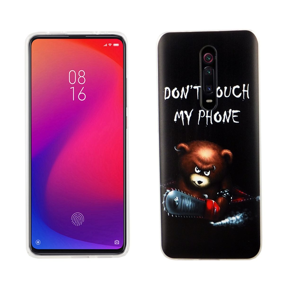 König Design Handyhülle Xiaomi Mi 9T, Xiaomi Mi 9T Handyhülle Bumper Backcover Schwarz