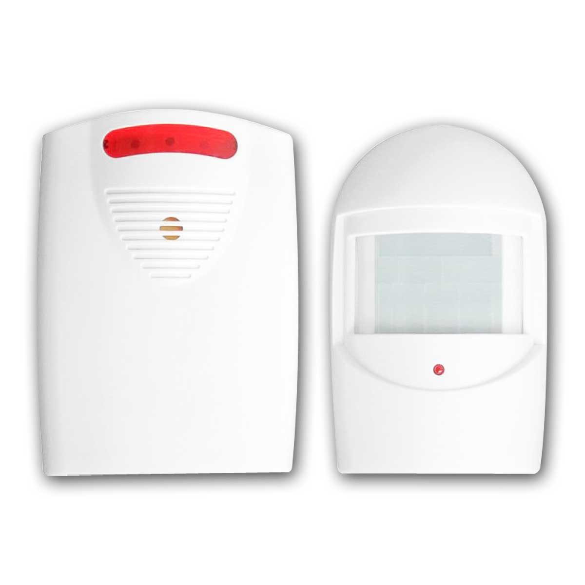 Orno Bewegungsmelder Ladenglocke/Durchgangsmelder IP44, 1x PIR-Sensor