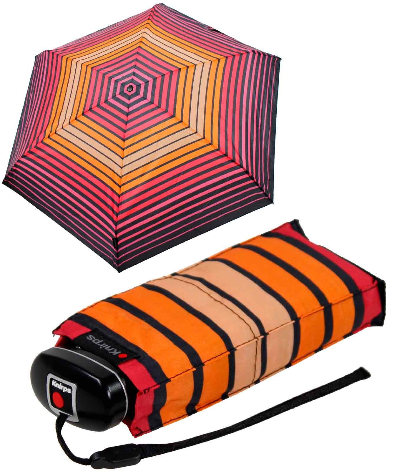 Knirps® Taschenregenschirm Mini-Schirm Travel klein leicht kompakt, der  zuverlässige Begleiter, der in jede Tasche passt