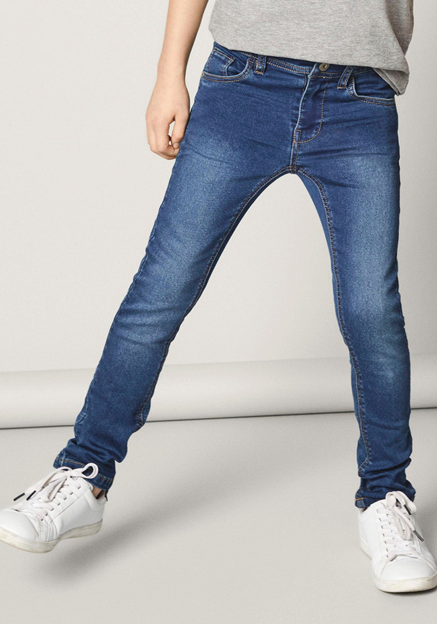 Name It Slim-fit-Jeans NKMTHEO XSLIM SWE JEANS 3113-TH NOOS