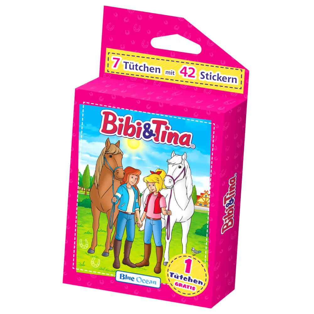 Blue Ocean Sammelkarte Bibi & Tina Sticker Serie 2 - Pferdesticker Sammelsticker (2024) -
