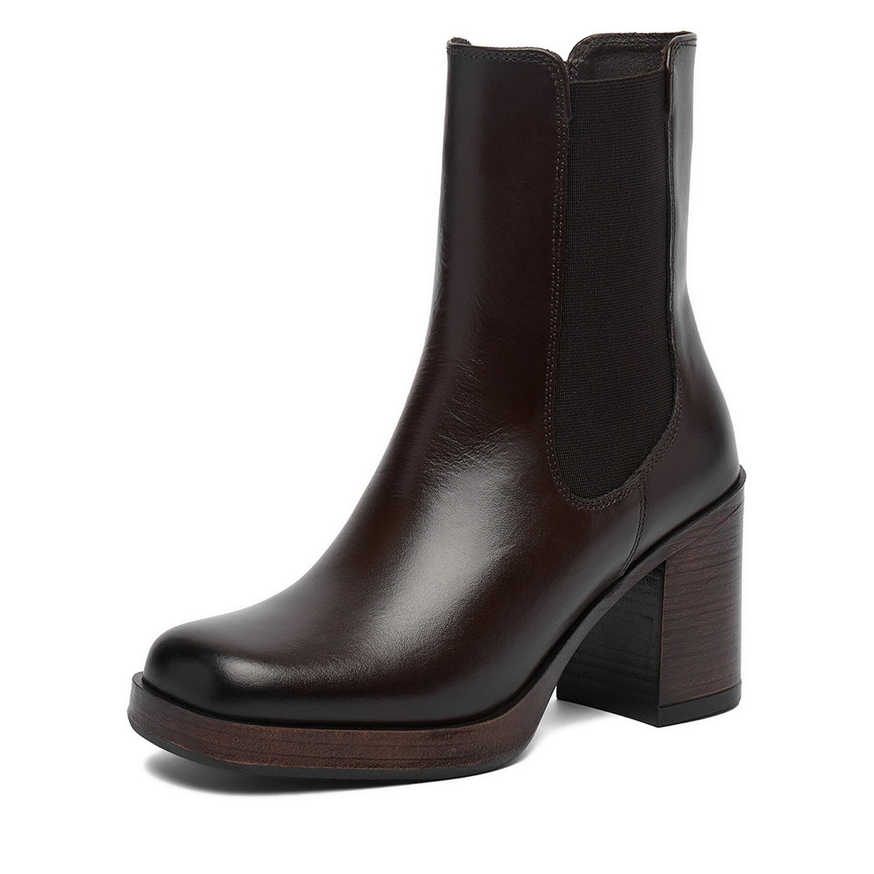 GINO ROSSI Gino Rossi Damen Chelsea Boots 5907964603078 Braun Chelseaboots