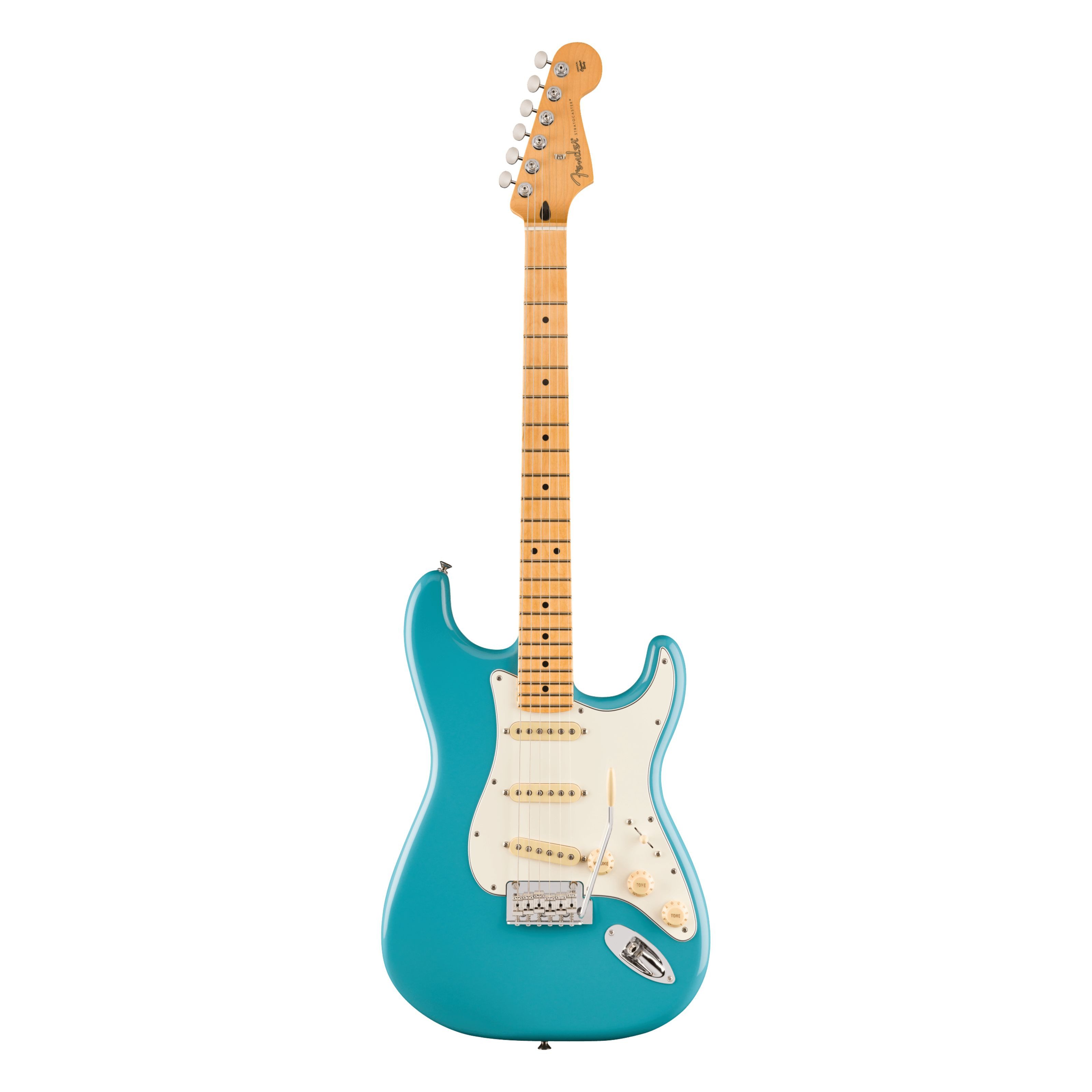 Fender E-Gitarre, E-Gitarren, ST-Modelle, Player II Stratocaster MN Aquatone Blue - E-Gitarre