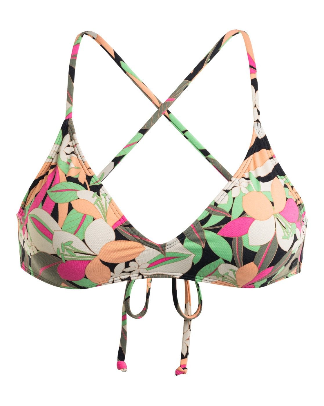 Roxy Bandeau-Bikini-Top Printed Beach Classics