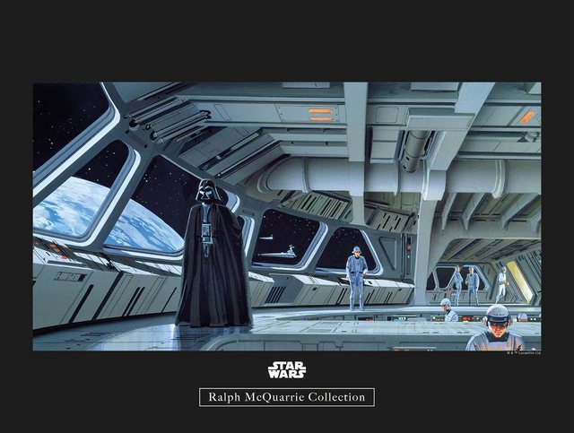 Komar Poster »Star Wars Classic RMQ Vader Commando Deck«, Star Wars-Otto