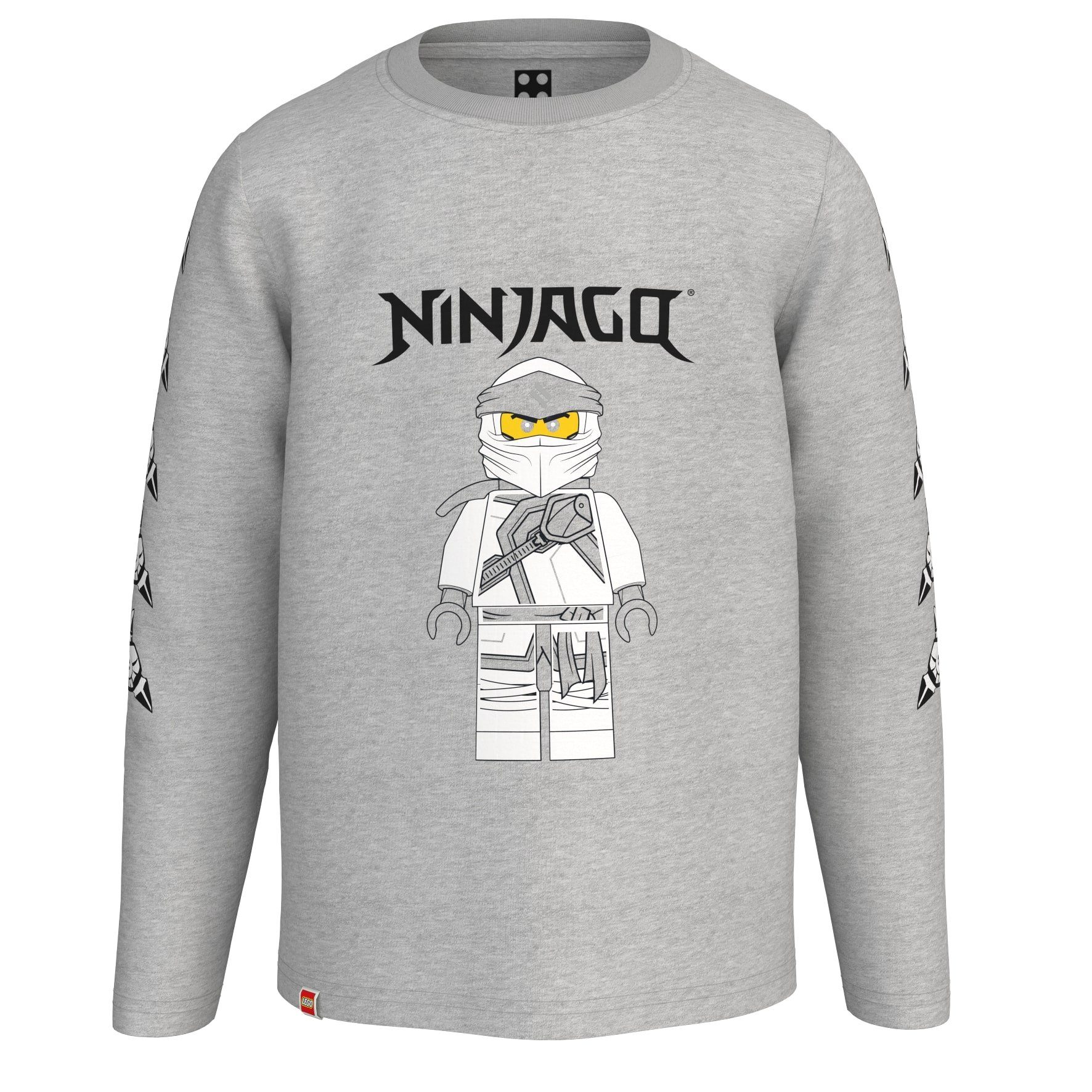 LEGO® Wear T-Shirt 12010586 Melange (1-tlg) Grey