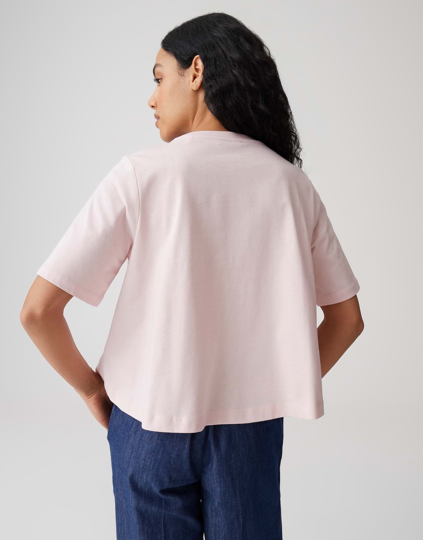 OPUS T-Shirt Sisani aus Jersey mit lockerer Passform pflegeleicht, glatter Griff, Casual