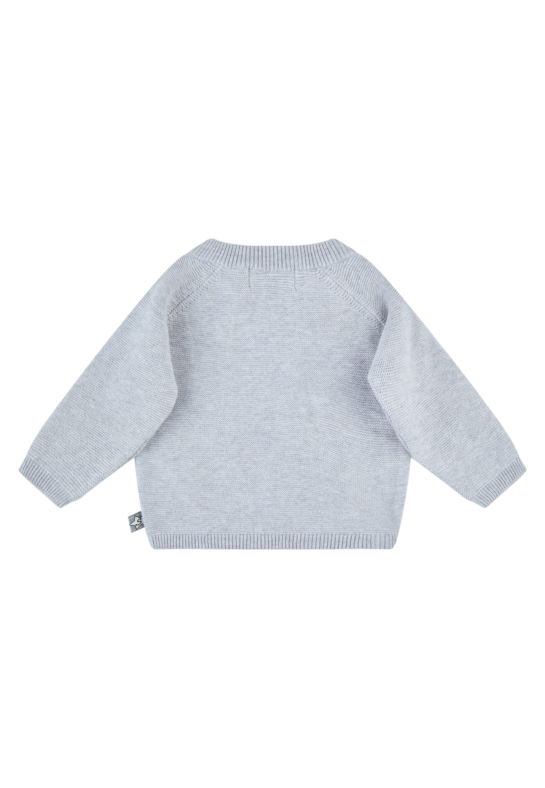 Sterntaler® Winterjacke GOTS Stickjacke (1-St)