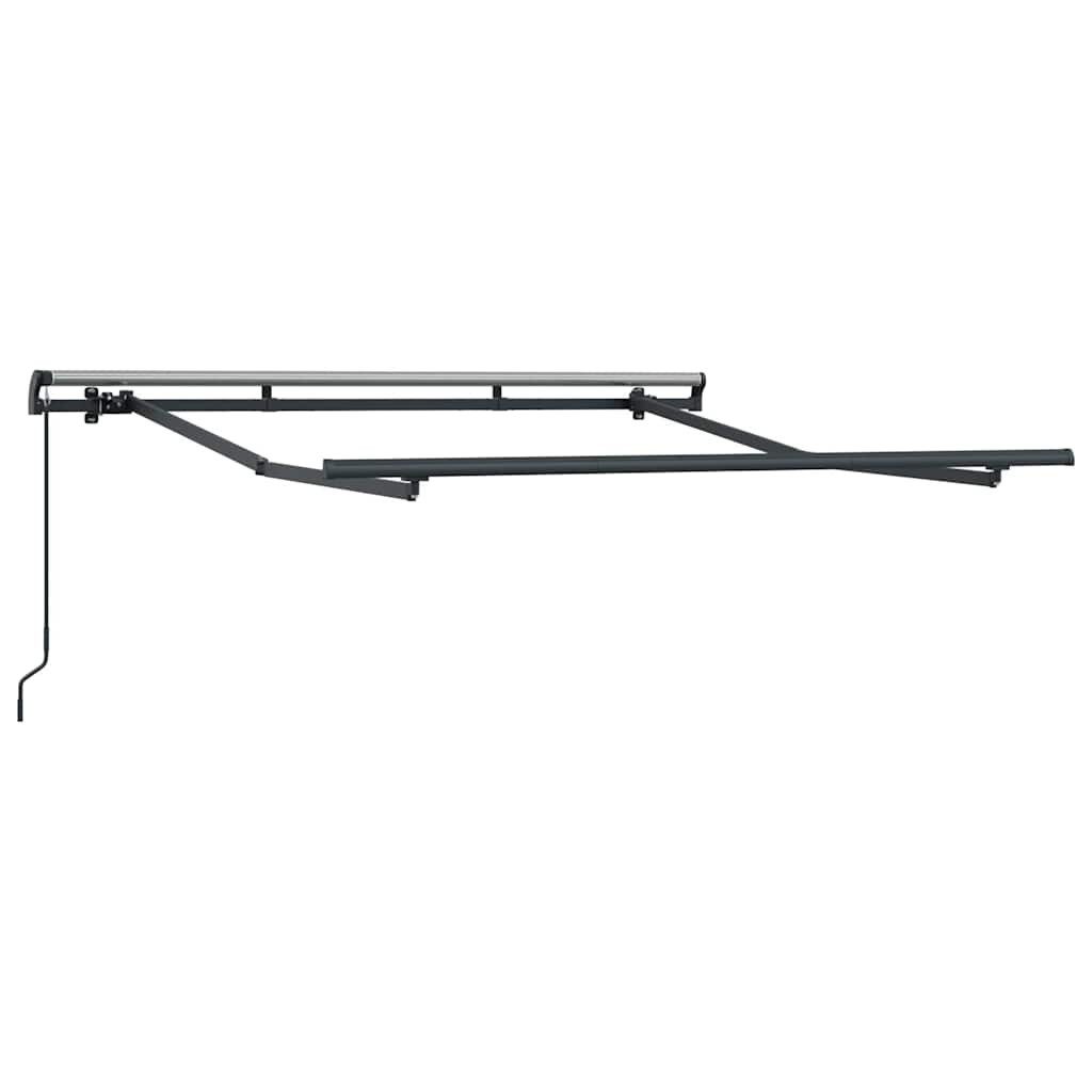 vidaXL Markise Markisenrahmen Anthrazit 2,5 x 2 m Metall (1-St)