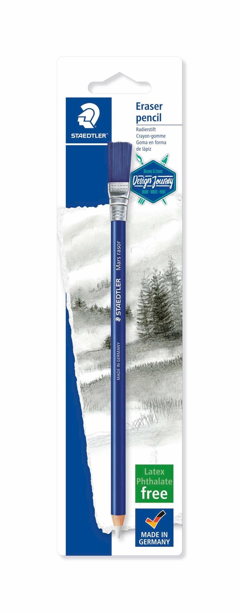 STAEDTLER Radiergummi Staedtler Radierstift m Bürste 1xBK 100% PEFC