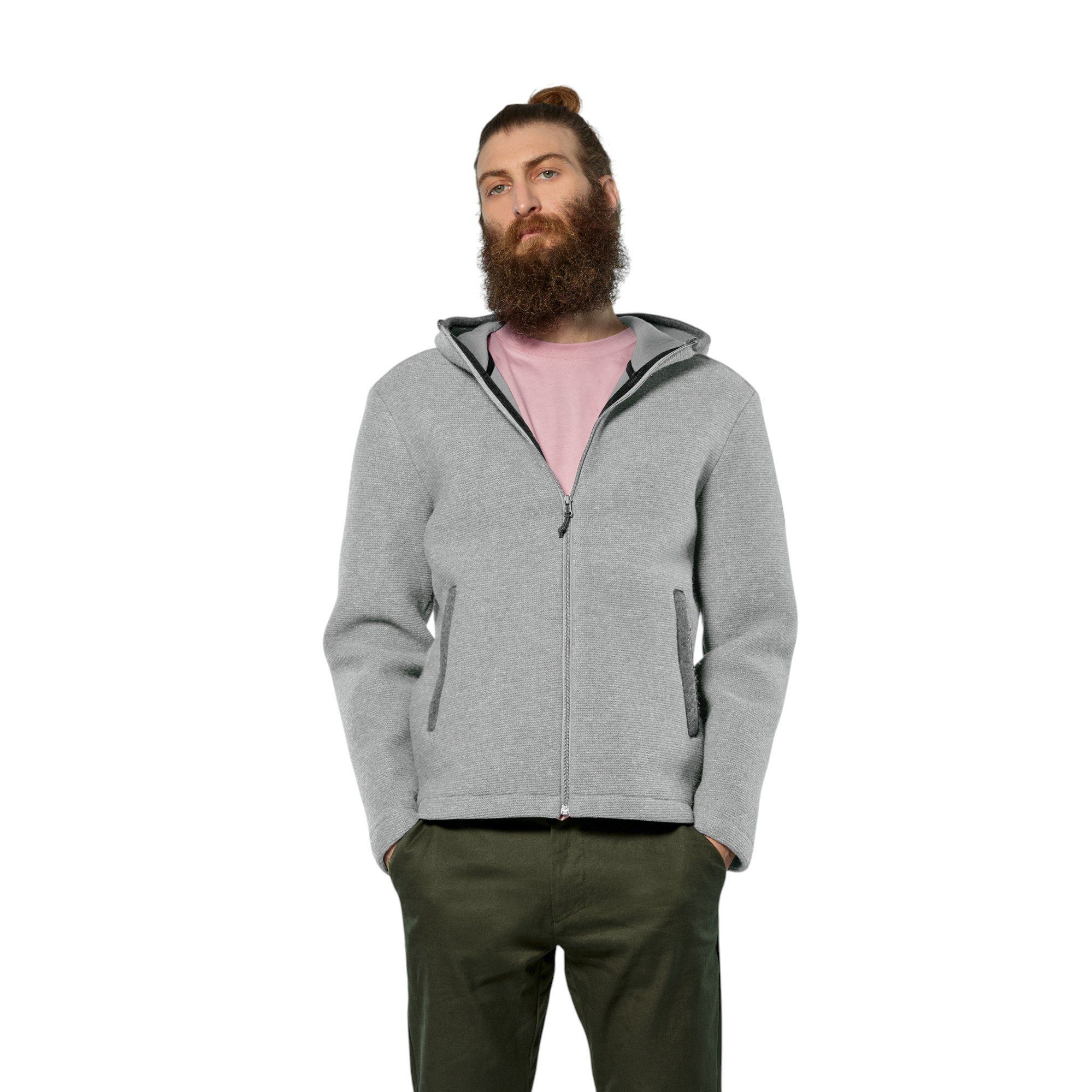 Salewa Fleecejacke Wolljacke Fanes Sarner Full-Zip (aus alpinem Wollstrick, warm)