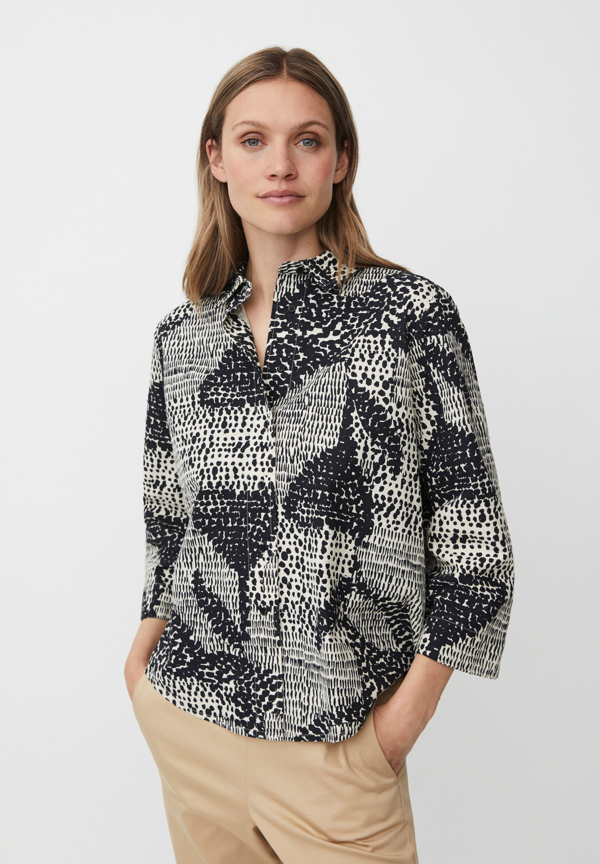 Masai Langarmbluse MaDrakina Dreiviertelärmel mit Manschetten günstig online kaufen