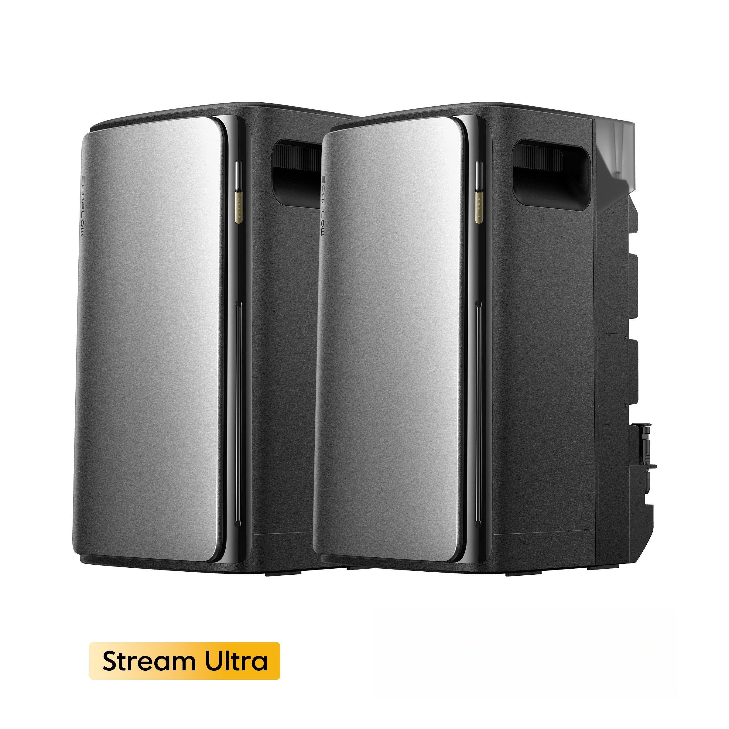Ecoflow Balkonkraftwerk EcoFlow Stream Ultra All-in-One 1,92 kWh Speicher ohne Smart Meter, (Dual-Mode Solarinput mit 2800W), 2000 W Solareingang (4 MPPTs) mit integriertem Mikro-Wechselrichter