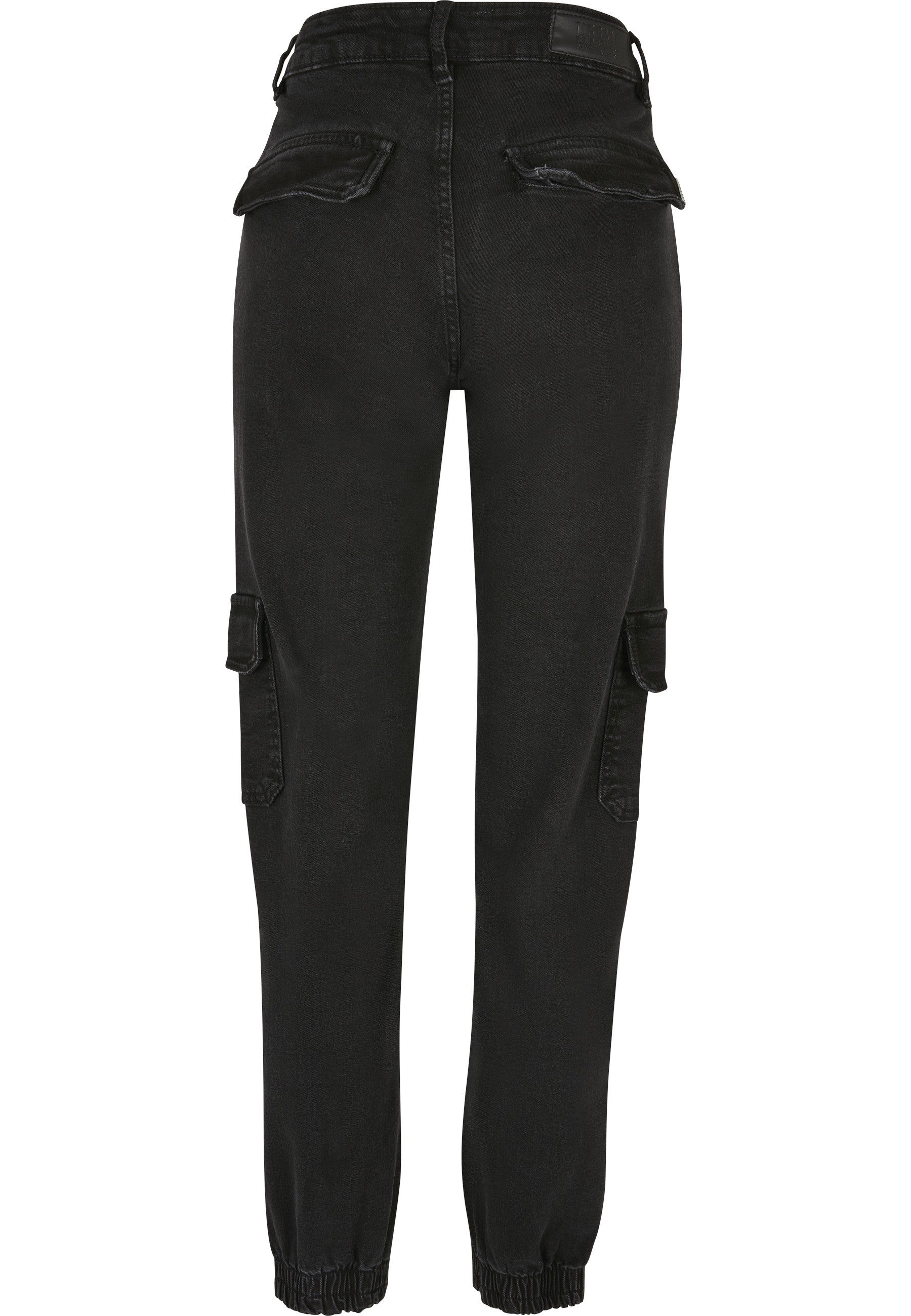URBAN CLASSICS Bequeme Jeans Urban Classics Damen Ladies Organic Stretch Denim Cargo Pants (1-tlg)