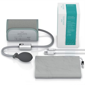 Medicinalis Oberarm-Blutdruckmessgerät, mit Bluetooth, für App, Blutdruck & Pulsmessung, klinisch validiert