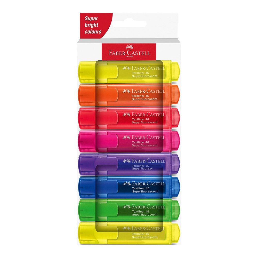 Faber-Castell Marker Textliner 46, (1-tlg), farbe