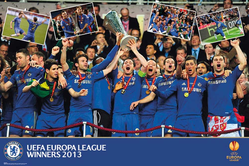 Poster Fußball - Poster - Chelsea - Europa League 2013