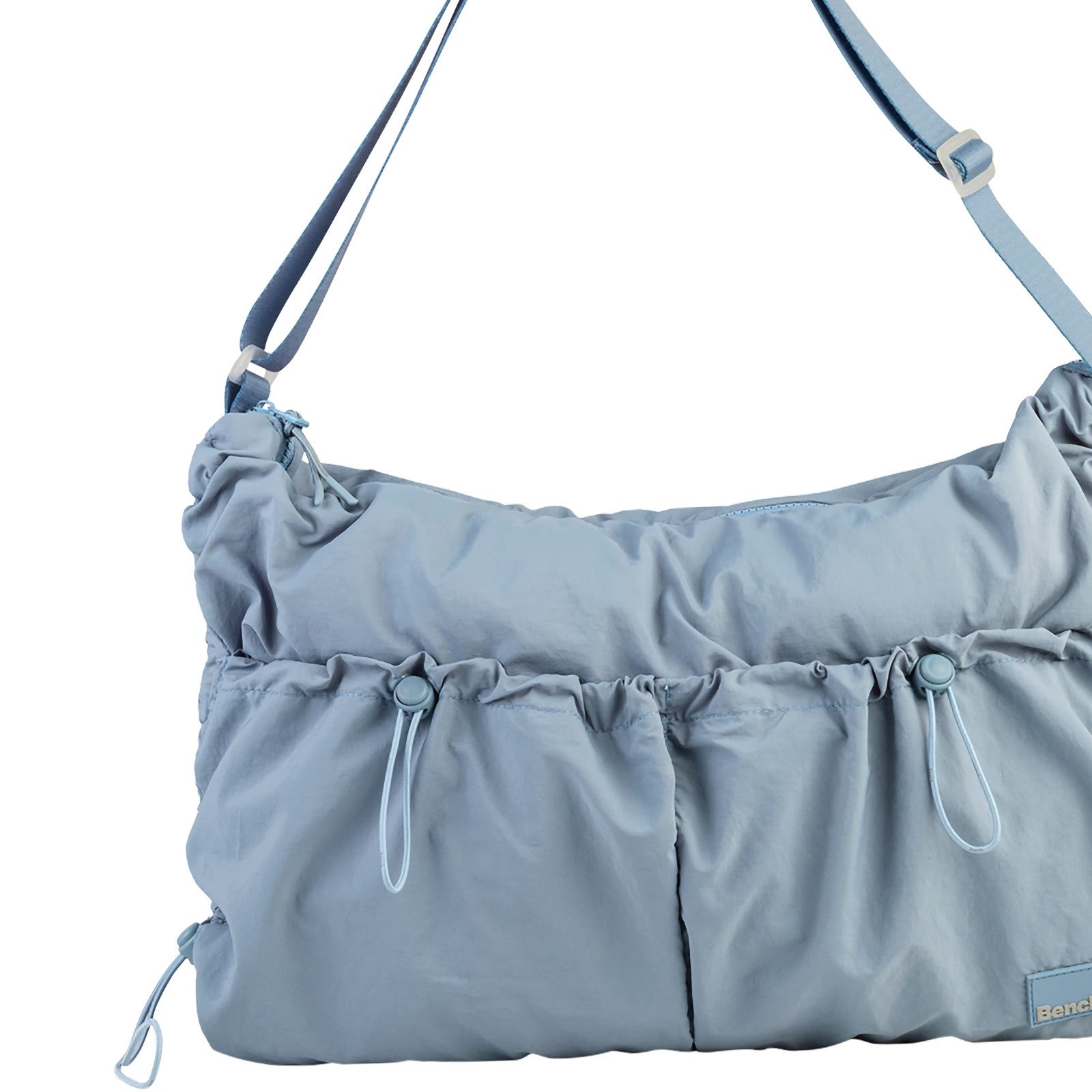 Bench. Umhängetasche Bench Umhängetasche Nylon washed blau (Umhängetasche), Damen Umhängetasche Nylon, washed, blau ca. 54cm x ca. 10cm