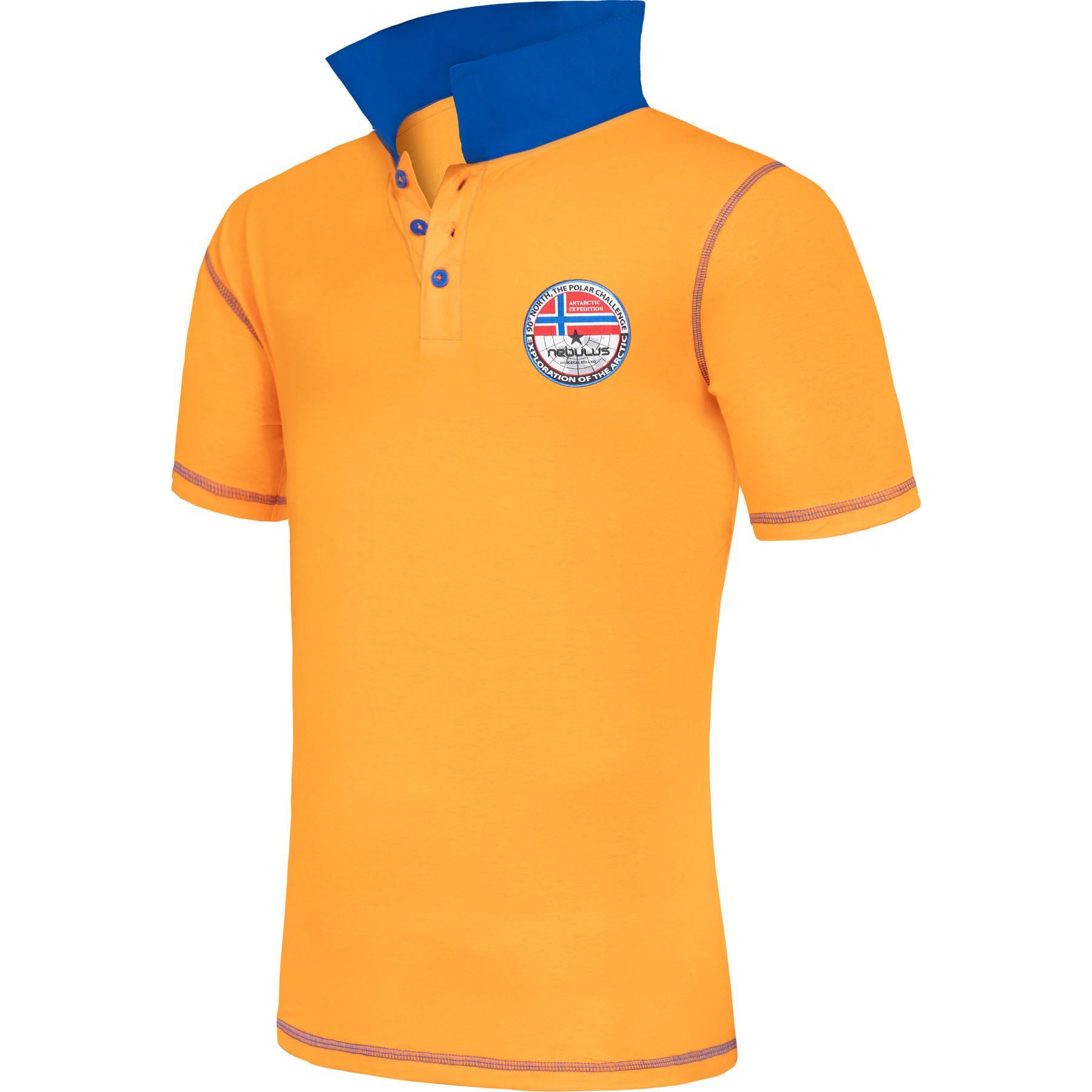 Nebulus Poloshirt ENTERTAIN, P5404 - Herren, orange, S