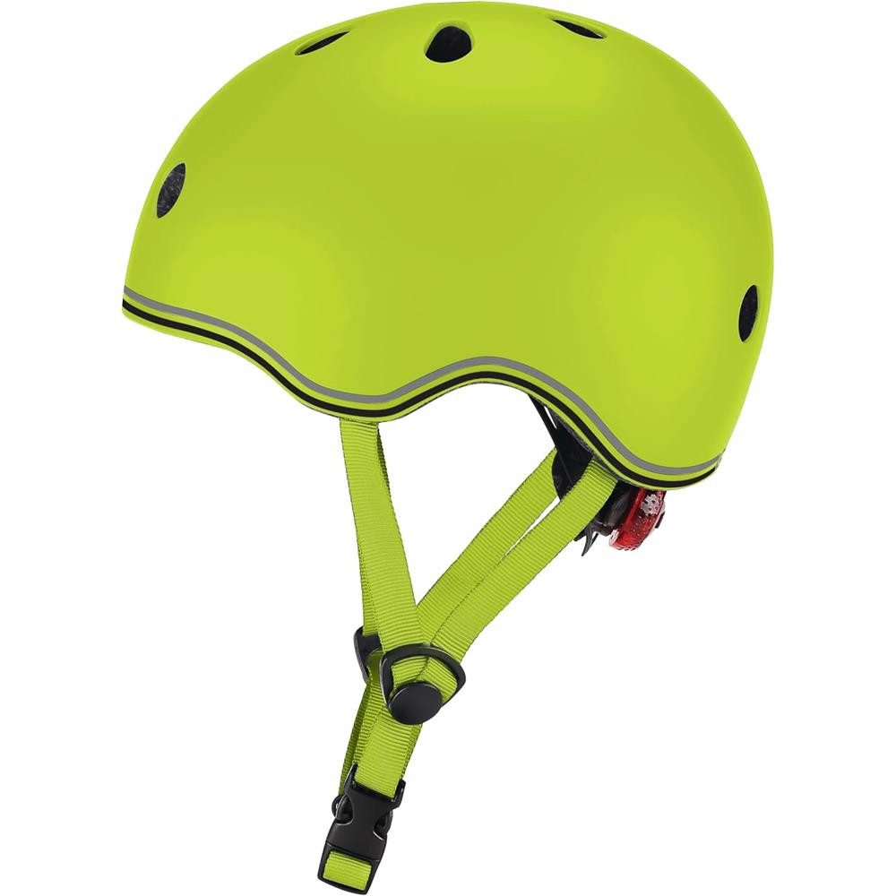 Globber Kinderhelm Helm GO-UP Lights XXS-XS (45-51cm) Skaterhelm Fahrradhelm, strapazierfähige Polycarbonat-Schale