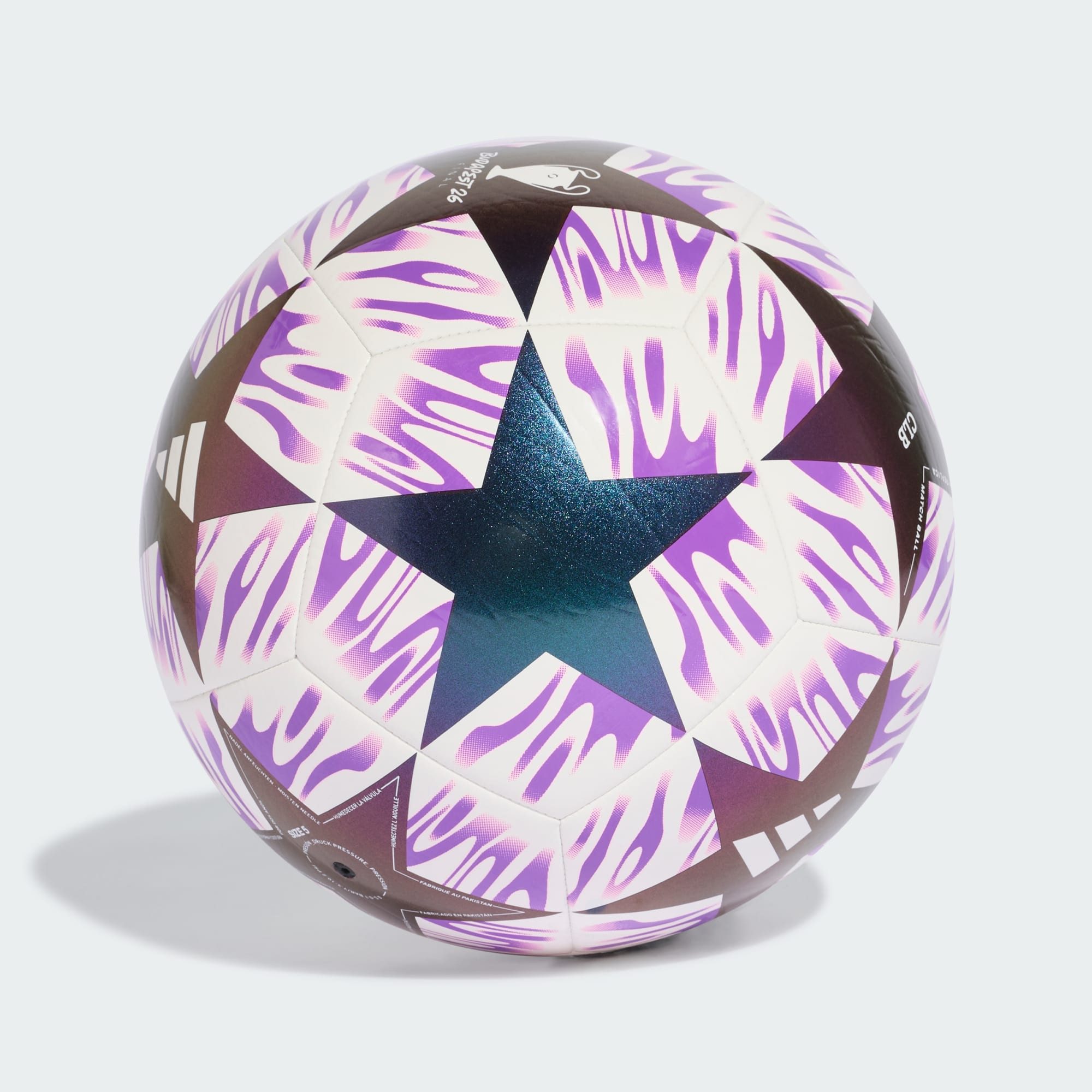 White / Shock Purple