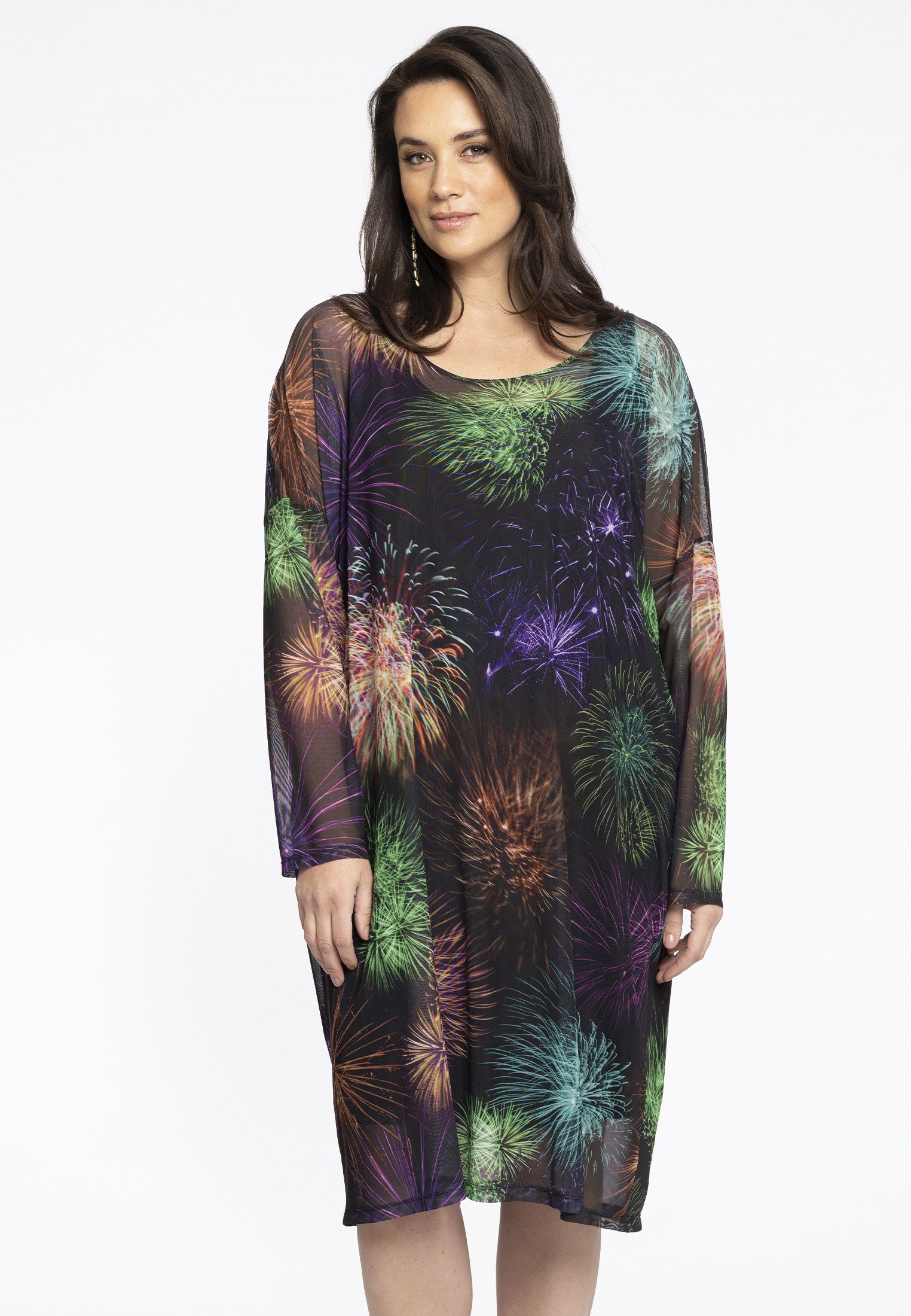 A-Linien-Kleid Damen Kleid Große Größen