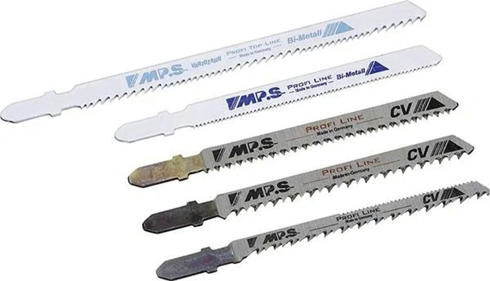 MPS Stichsägeblatt Stichsägeblatt Set 5 teilig. für AEG, Bosch und Makita