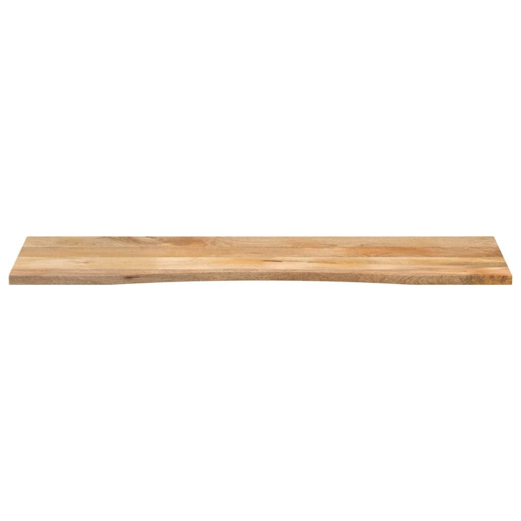 vidaXL Tischplatte Schreibtischplatte mit Aussparung 160x50x2,5cm Massivholz