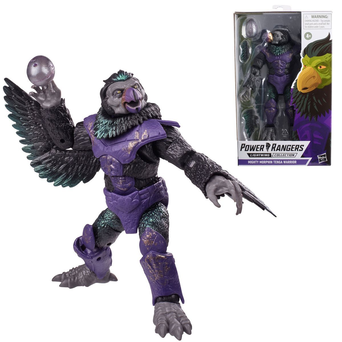 Hasbro Actionfigur Power Rangers Lightning Collection Mighty Morphin Tenga Warrior 6 Inch