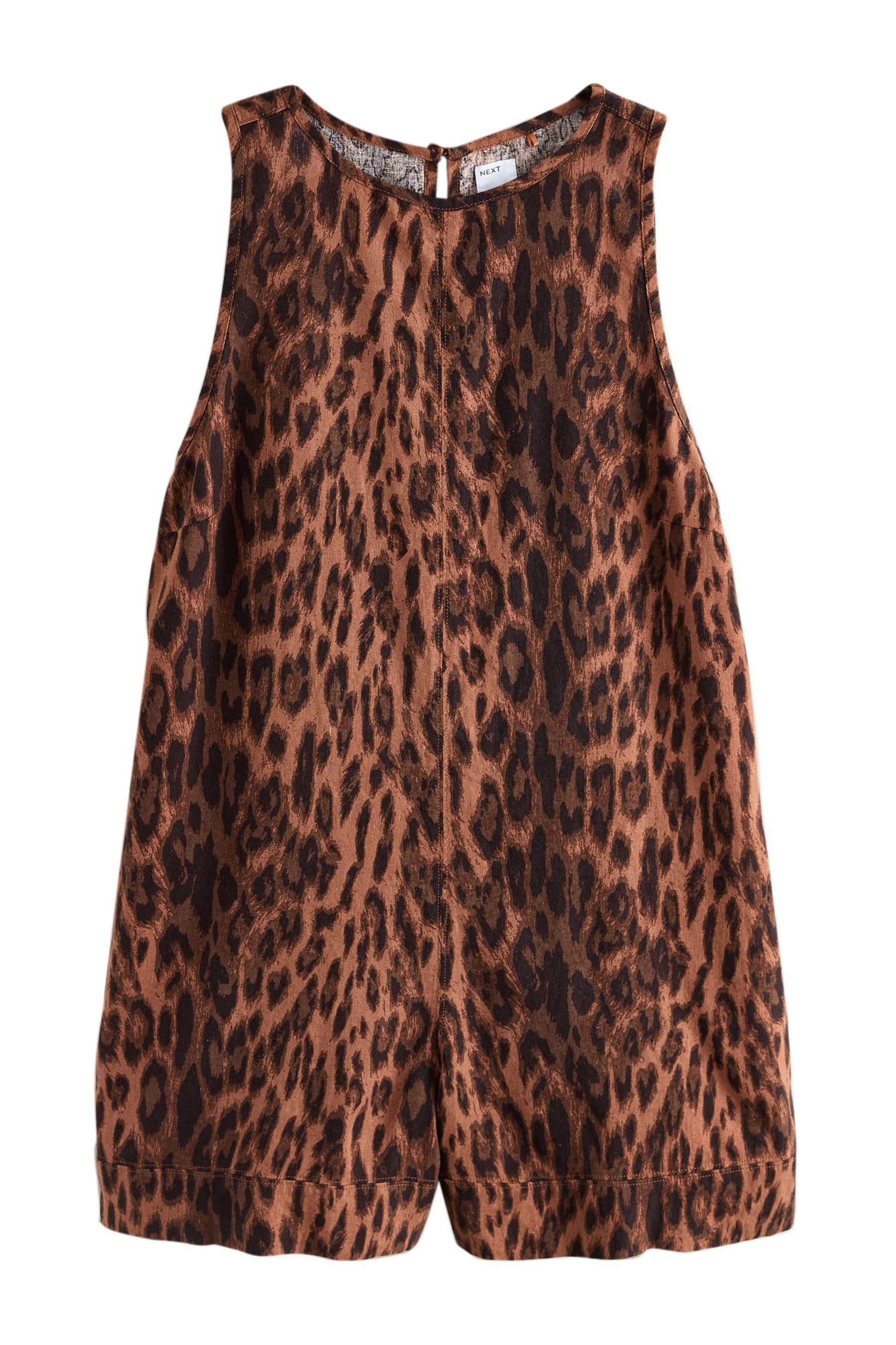 Next Jumpsuit Leinen-Overall (1-tlg)