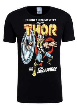 LOGOSHIRT T-Shirt Thor For Asgaaard mit Marvel-Print