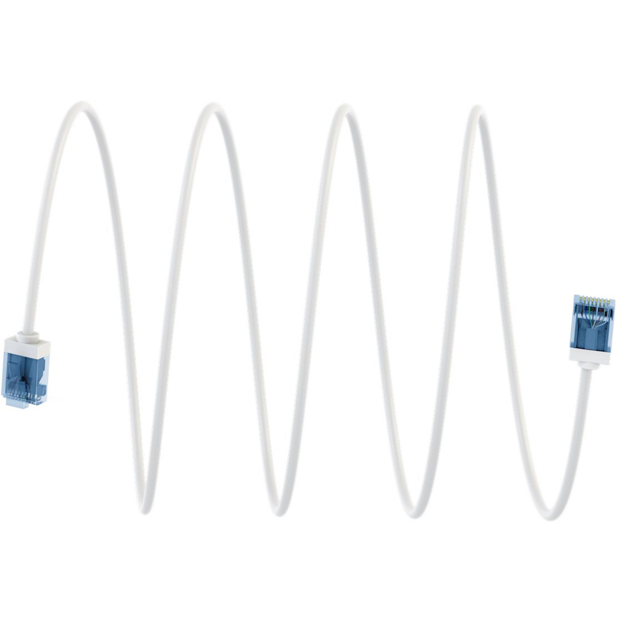 Goobay goobay Ultraflexibles Cat.6a Patchkabel slim, LAN-Kabel