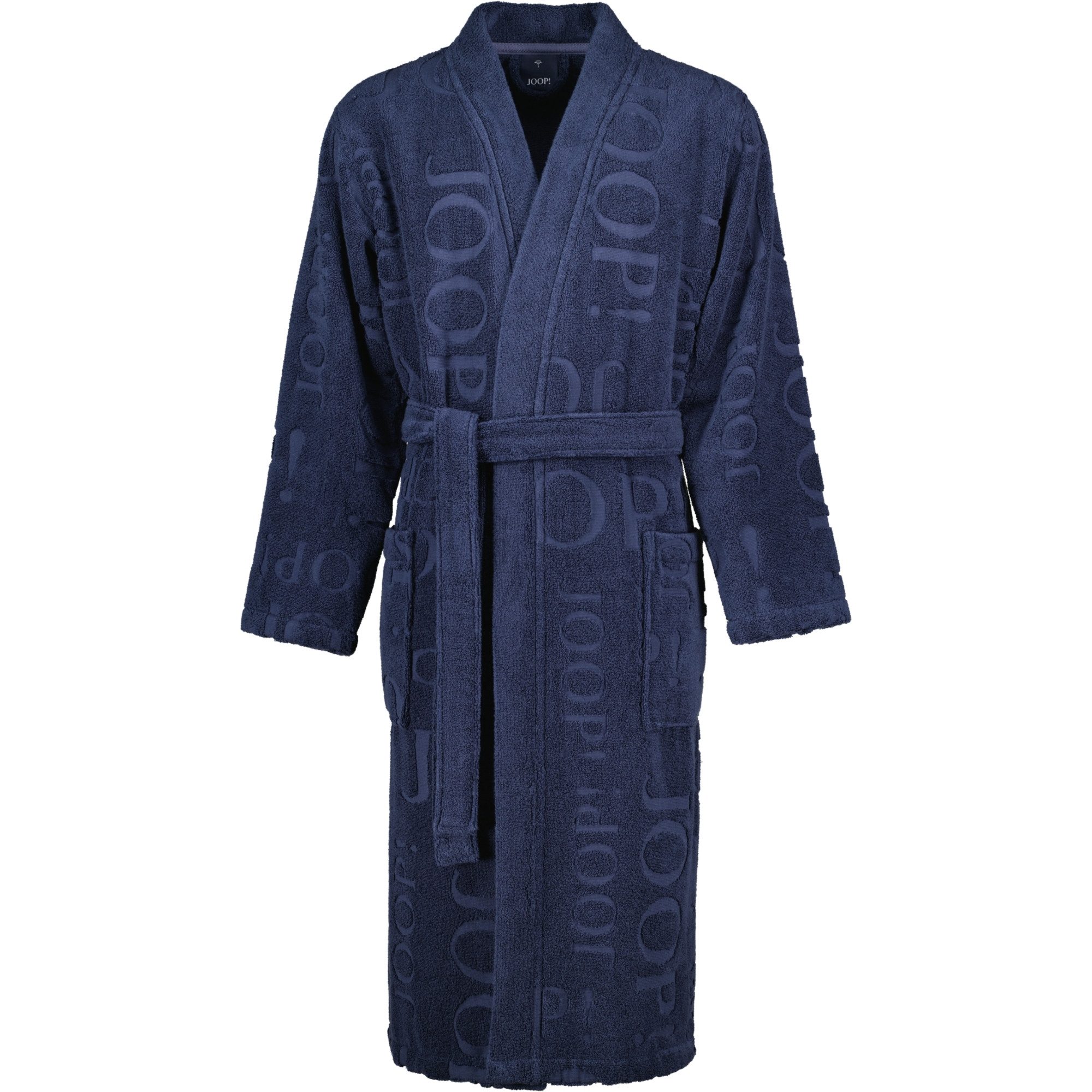 JOOP! Herrenbademantel Kimono 1664 Kimono Velours, Kimono, 100% Baumwolle