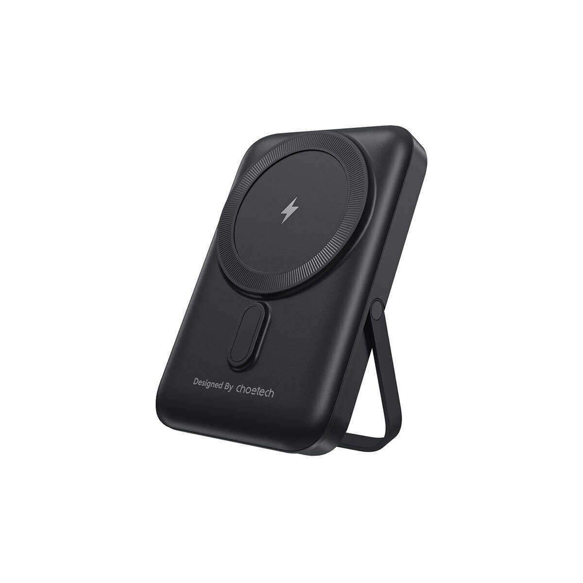 Choetech Choetech 10000mAh 20W PD magnetische Powerbank mit Ständer (schwarz) Powerbank 10000 mAh