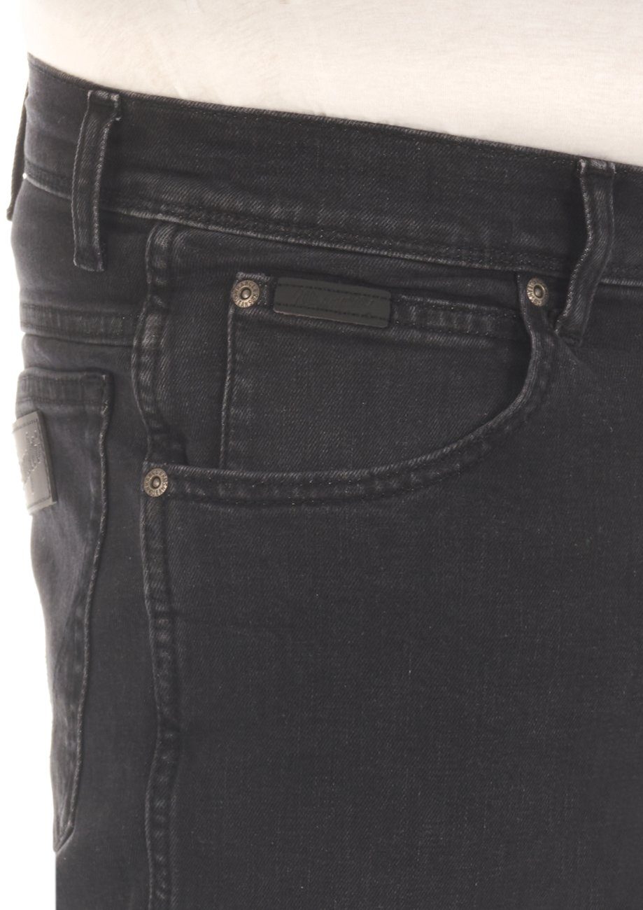 Wrangler Slim-fit-Jeans Herren Jeanshose Texas Slim Fit Denim Hose mit Stretch