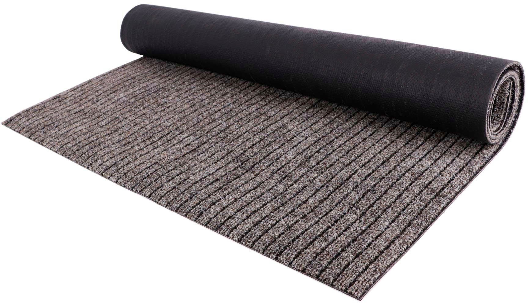 Primaflor-Ideen in Textil Läufer Schmutzfangläufer ATLAS, Made in Belgium, rechteckig, Höhe: 7 mm, Schmutzfangmatte, meliert gesteift, strapazierfähig, rutschhemmend