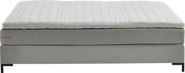 ATLANTIC home collection Boxspringbett Romy, ohne Kopfteil, frei im Raum stellbar