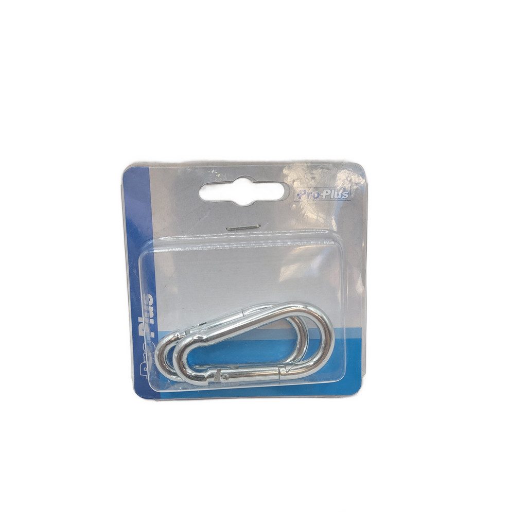 Öse Karabiner Metall 6x60mm 2 Stück im Blister