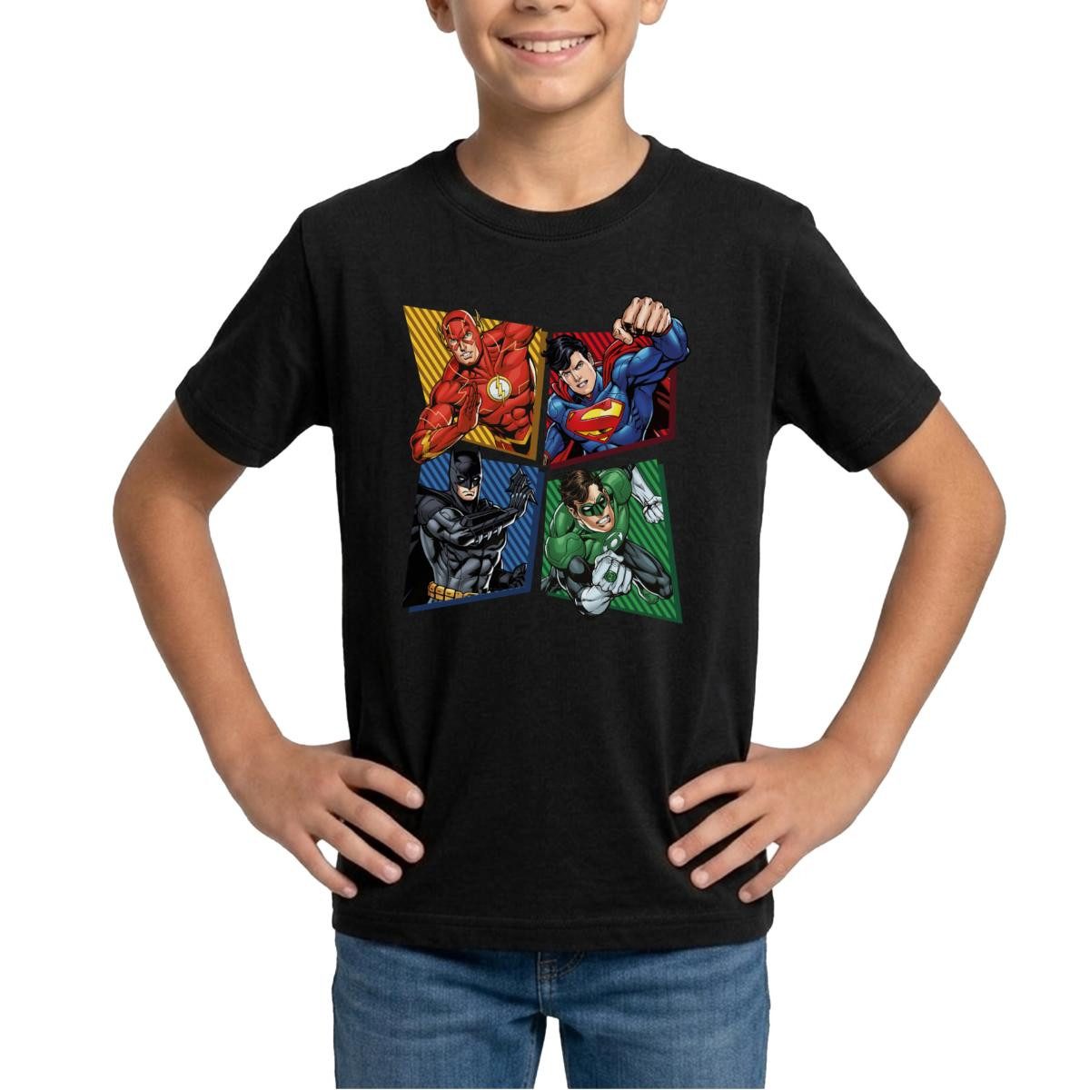 T-Shirt DC Comics Justice League Superhelden Teenager T-Shirt